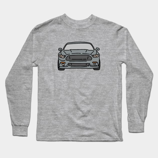 super muscle car Long Sleeve T-Shirt by fokaction